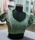 Silver Pricess Cut Katan Bernarasi Blouse || Stylish Cut back 